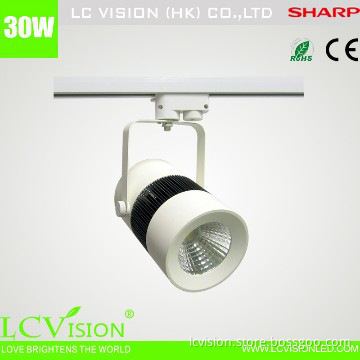 LED Lighting / 30W SHARP COB LED Track light / 2850lm